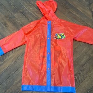 NWOT Super Mario Raincoat 5T/Little Boys/Girls